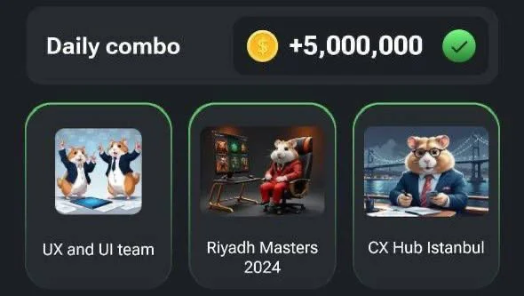 Hamster Kombat Daily Combo for July 4